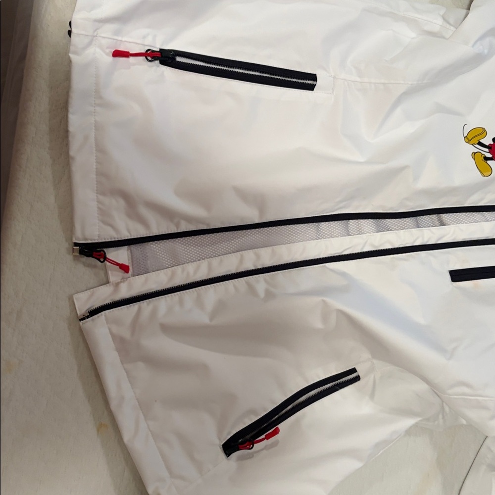 Helly Hansen Gray Jacket with Mesh Lining Mickey Mouse on front - Picture 3 of 5